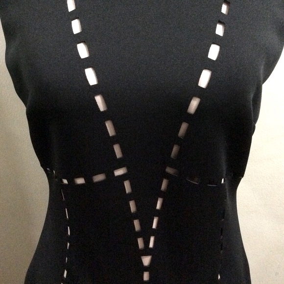 NWOT Calvin Klein black cutout bodycon dress - Picture 2 of 14